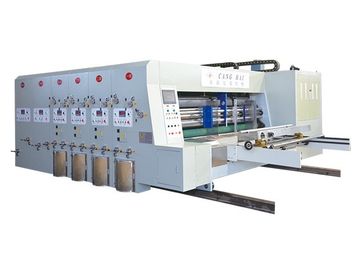 Automatic Speed Custom Die Cutting Machines Imported PLC With Touch Screen Control