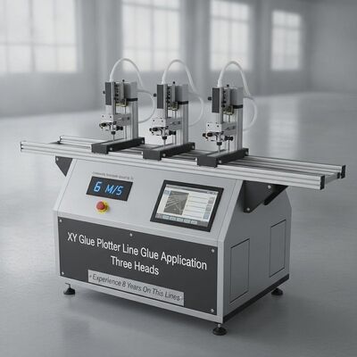 XY Glue Plotter Máy dán CNC có tốc độ liên tục có thể chọn lên đến 6 M/S Ba đầu và thời gian làm việc 24h