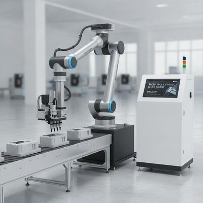 1.5 M/s Tốc độ 0,6-0,8Pa Áp lực XY Glue Plotter CNC Gluer với nóng chảy và lạnh keo trong một hoạt động