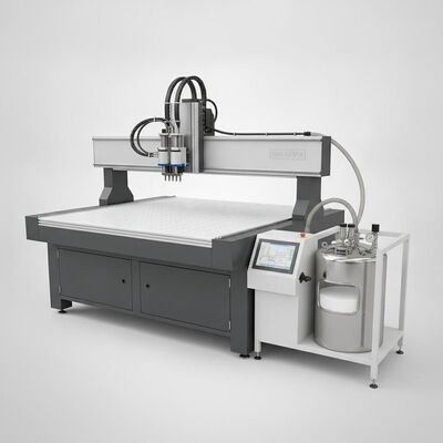 CNC Gluer XY Glue Plotter với kích thước làm việc 3000x2000mm và khối lượng keo 20L để phân phối keo công nghiệp
