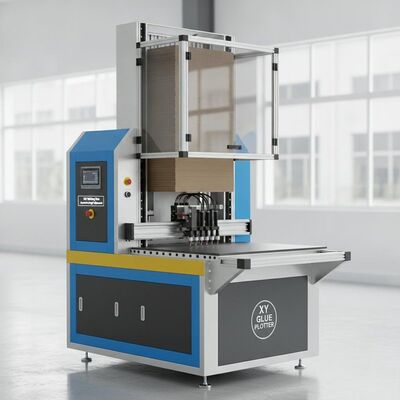 Máy dán keo XY Máy dán keo CNC với chiều cao ngăn xếp 840mm Thời gian làm việc 24h và điều chỉnh độ cao tự động